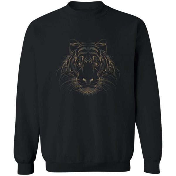 vintage tiger head - tiger head fan lover animal gifts sweatshirt