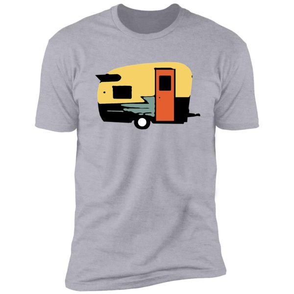 vintage travel camper transparent shirt