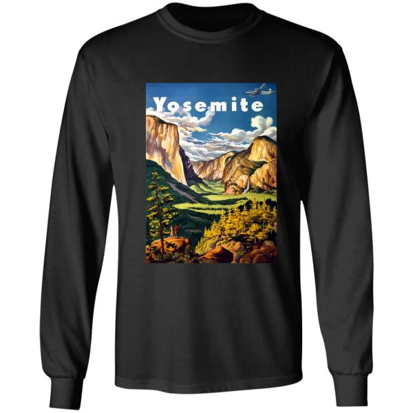 vintage yosemite national park california travel long sleeve