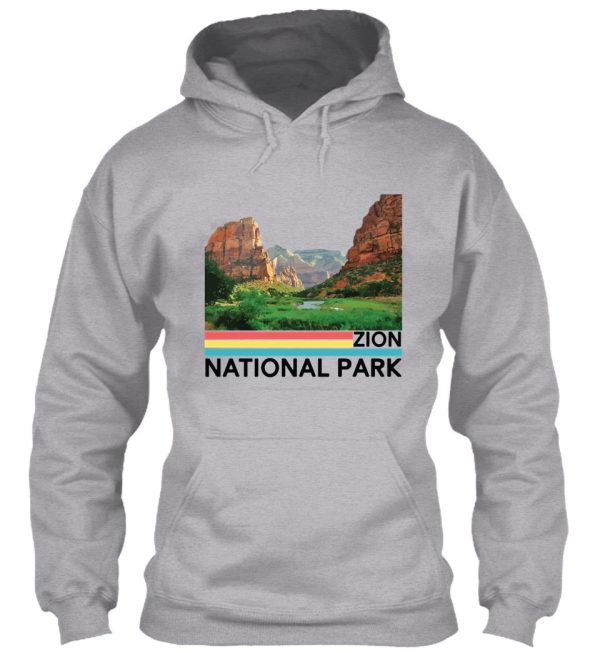 vintage zion national park retro utah mountain t-shirt hoodie