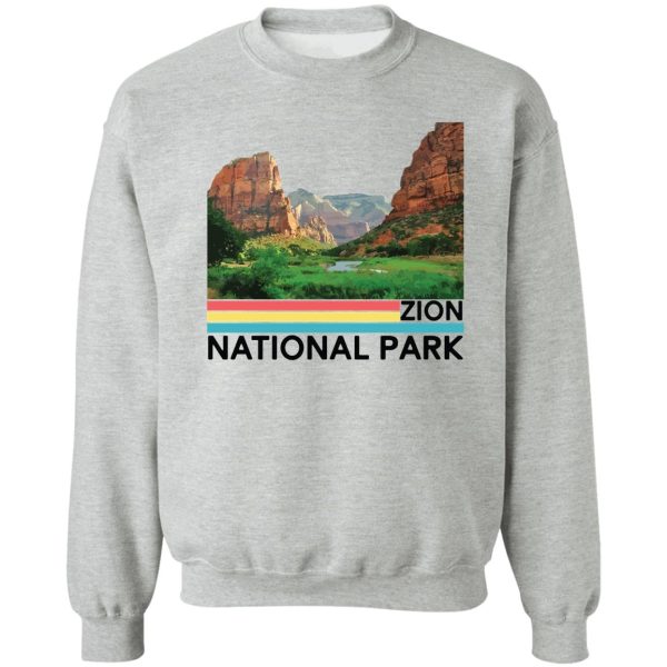 vintage zion national park retro utah mountain t-shirt sweatshirt