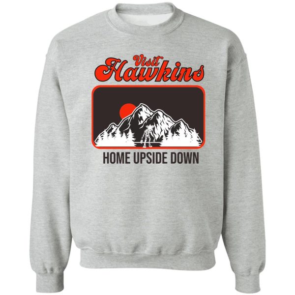 visit hawkins sweatshirt