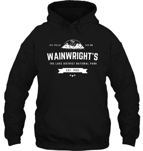 wainwright - lakeland fells - 214 - hiking hoodie