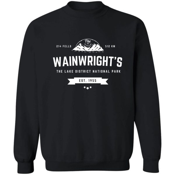 wainwright - lakeland fells - 214 - hiking sweatshirt