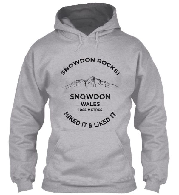 wales snowdon-adventure-hiking hoodie