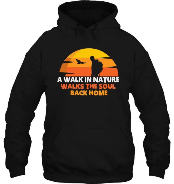 walks the soul back home hoodie