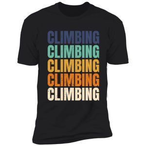 wall climbing shirt