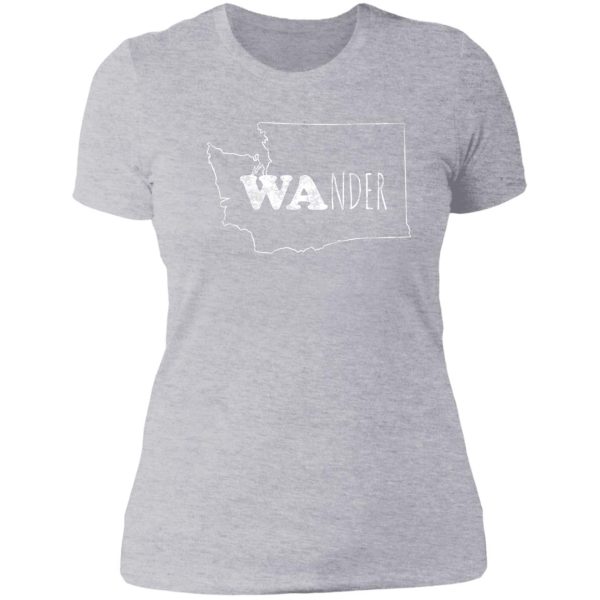 wander washington lady t-shirt