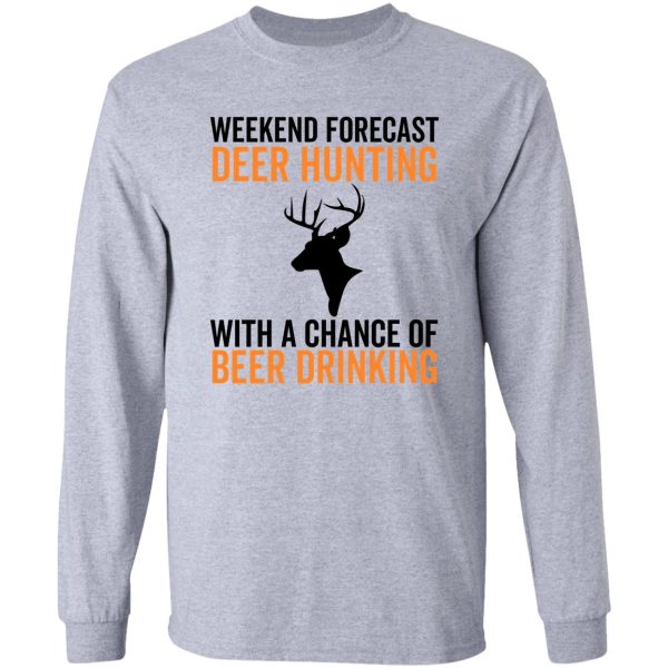 weekend forecast deer hunting long sleeve