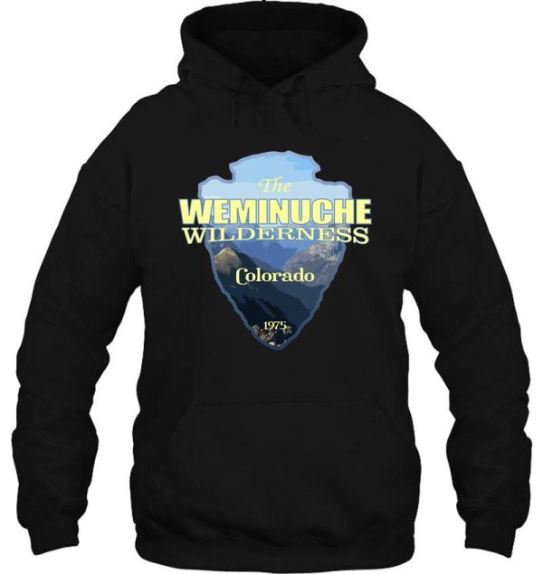 weminuche wilderness (arrowhead) hoodie