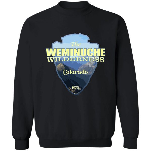 weminuche wilderness (arrowhead) sweatshirt