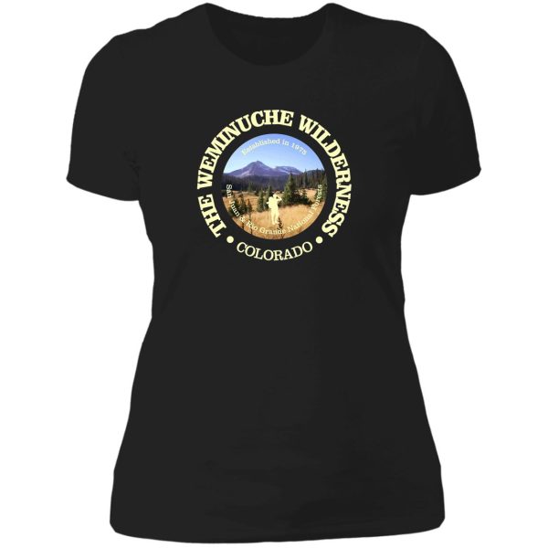 weminuche wilderness (wa) lady t-shirt