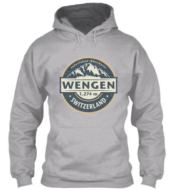 wengen switzerland hoodie