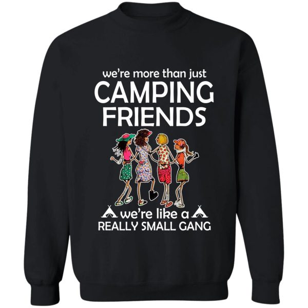 were more than just camping friends sweatshirt