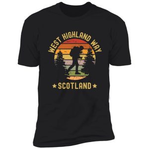 west highland way scotland shirt