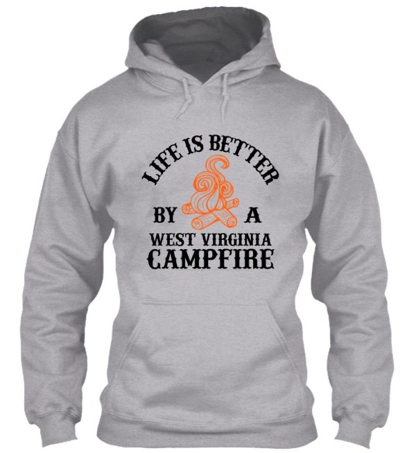 west virginia campfire hoodie