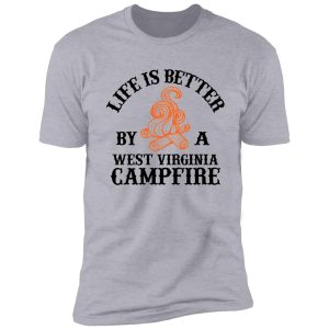 west virginia campfire shirt