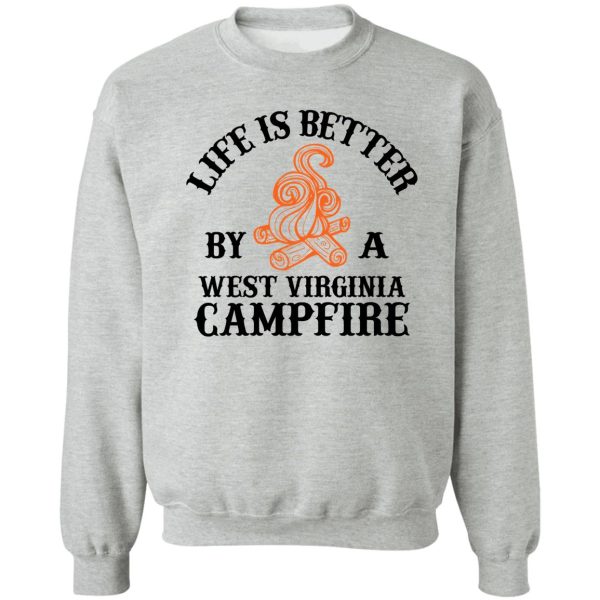 west virginia campfire sweatshirt