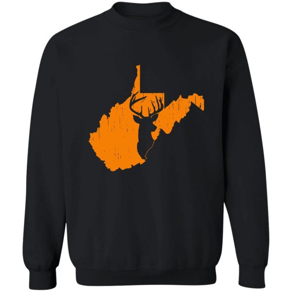 west virginia deer hunting sweatshirt