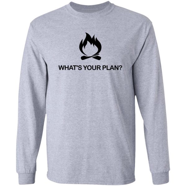 whats your plan - kirk cameron american campfire revival long sleeve
