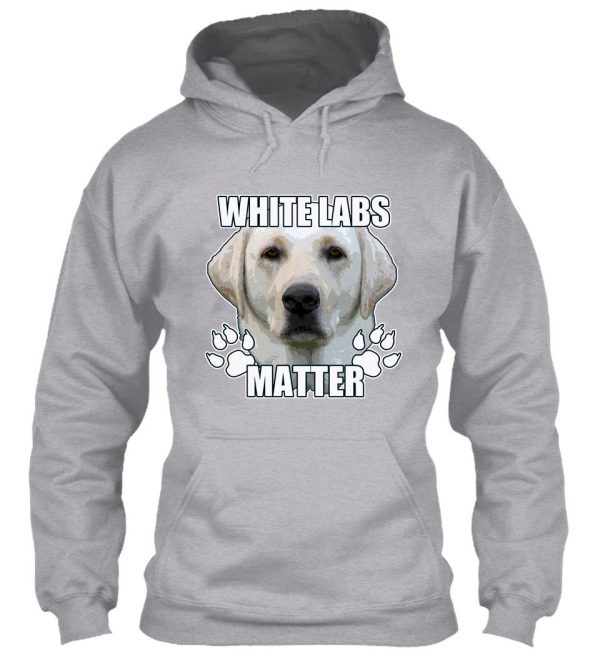 white labs matter hoodie