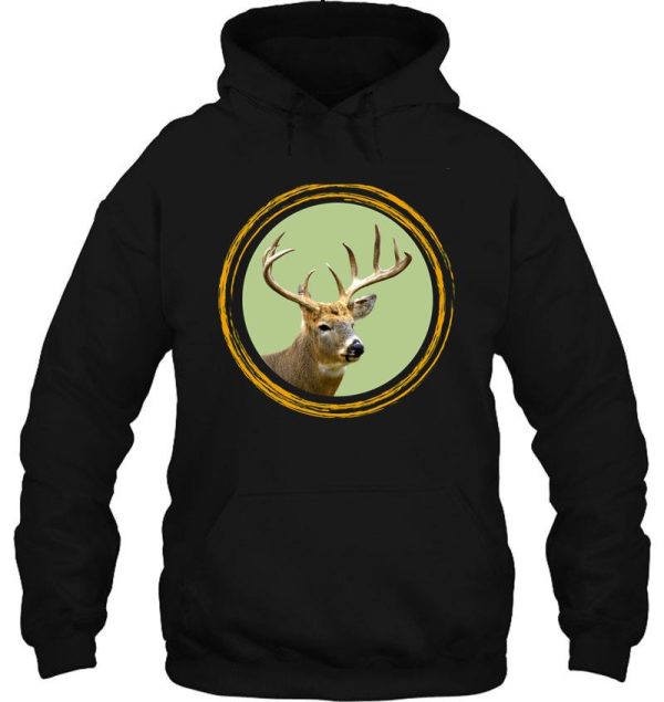white tailed deer hoodie
