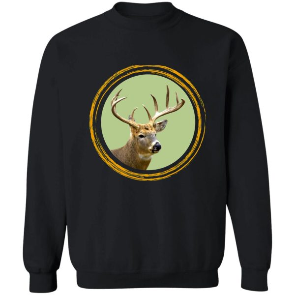 white tailed deer sweatshirt