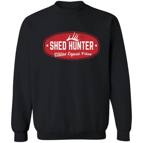 whitetail antler shed hunter design sweatshirt