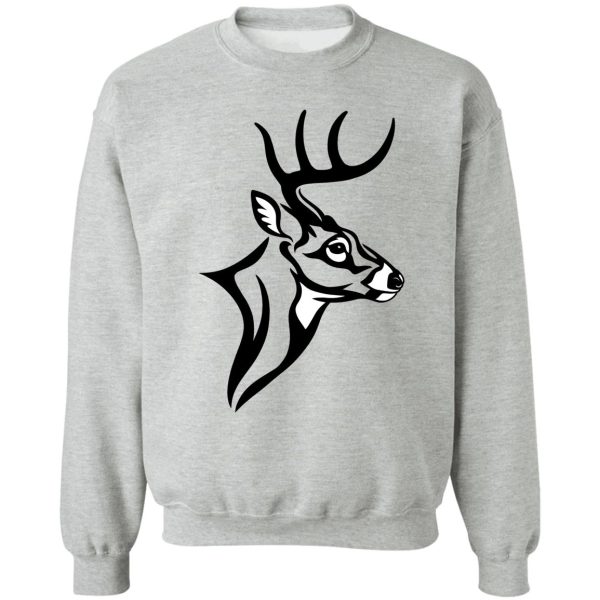 whitetail buck sweatshirt