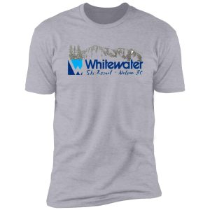 whitewater ski resort hill nelson british columbia vintage shirt