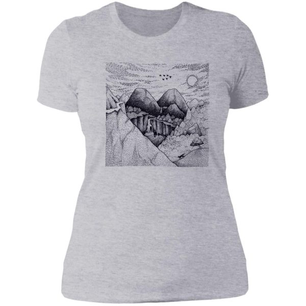 wild at heart lady t-shirt