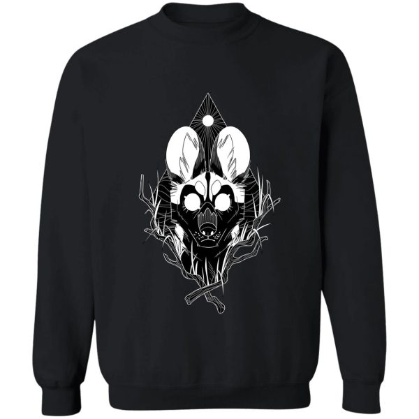 wild dog - black sweatshirt