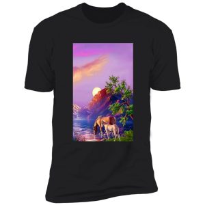 wild horses the fun of life in the wilderness shirt