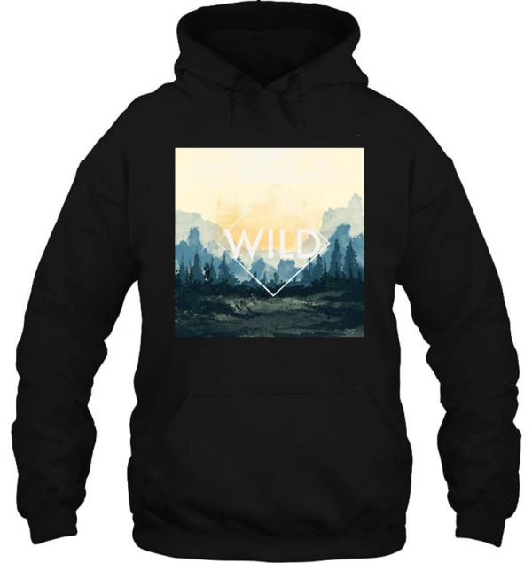 wild landscape hoodie