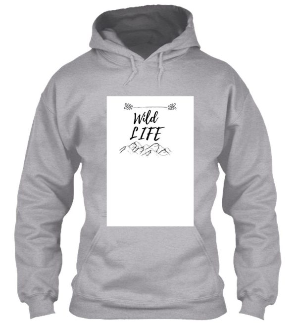 wild life hoodie