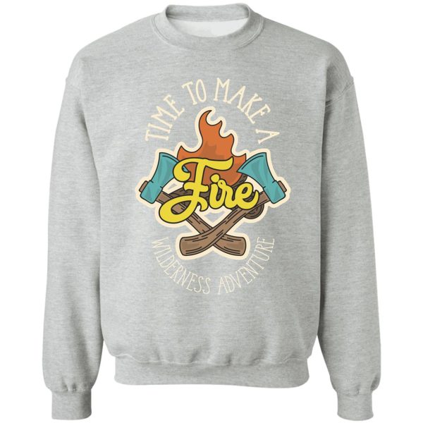 wilderness adventure sweatshirt