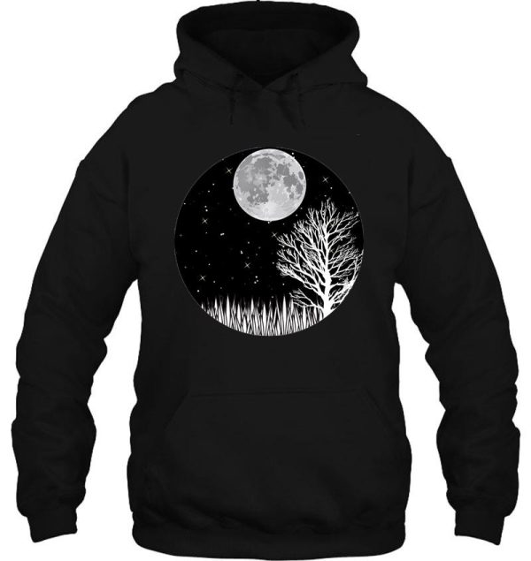 wilderness at night hoodie