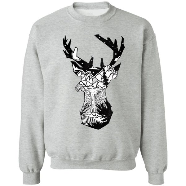 wilderness deer sweatshirt