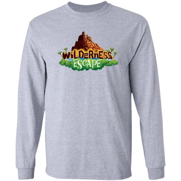 wilderness escape logo long sleeve