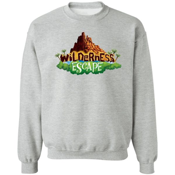 wilderness escape logo sweatshirt