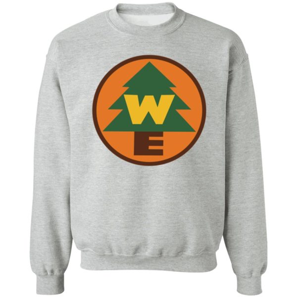 wilderness explorer badge sweatshirt