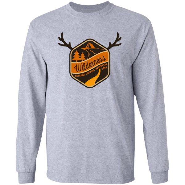 wilderness extreme outdoor adventure long sleeve