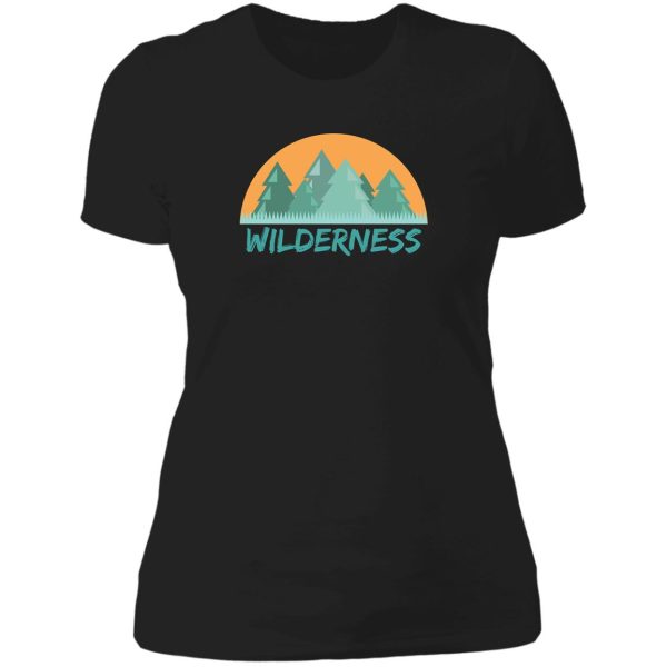 wilderness forest wilderness lady t-shirt