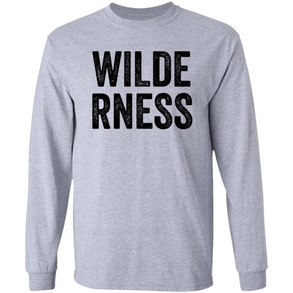 wilderness great for trip camping long sleeve