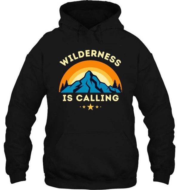 wilderness is calling hoodie