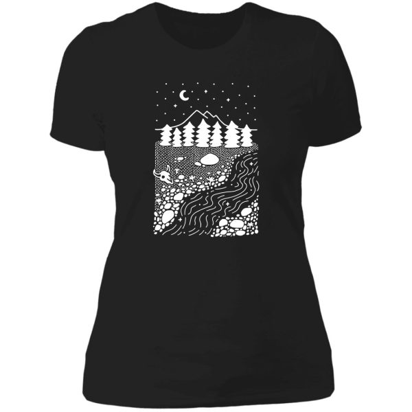 wilderness lady t-shirt