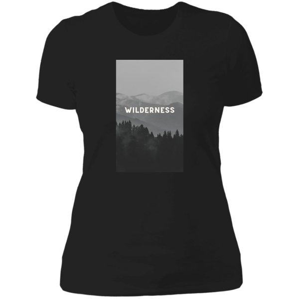 wilderness lady t-shirt