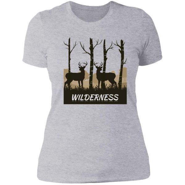 wilderness lady t-shirt