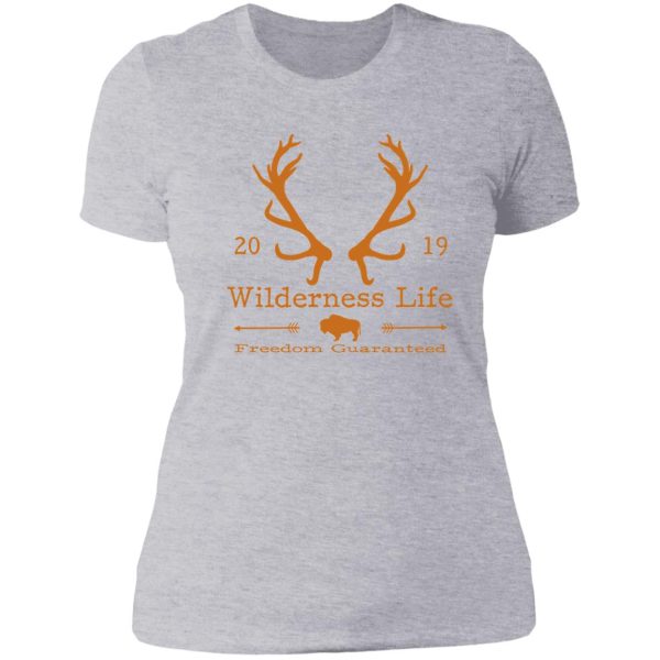 wilderness life - buffalo lady t-shirt