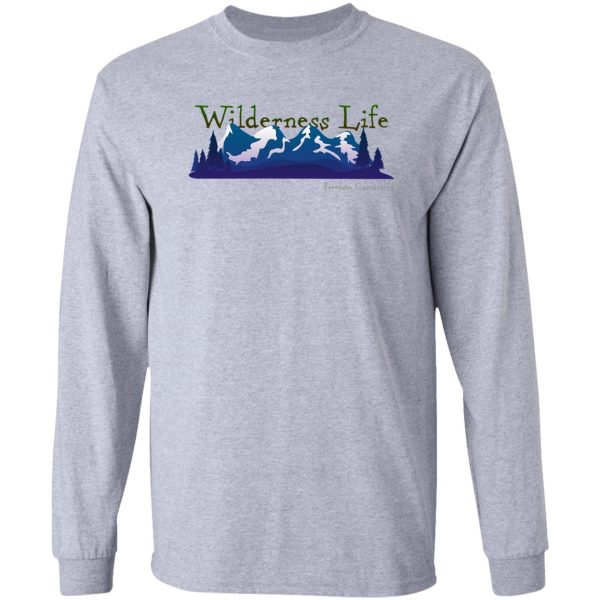 wilderness life - mountains long sleeve